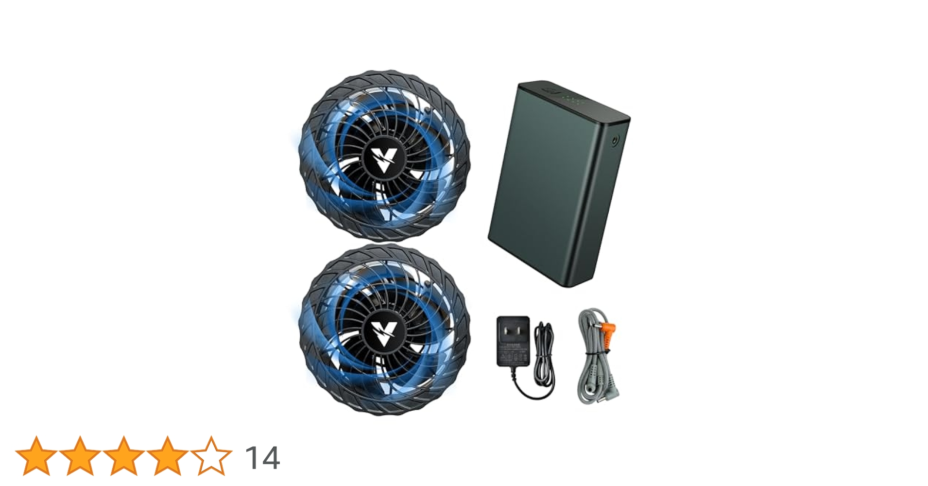 Amazon.co.jp: Voango 空調作業服 ファンバッテリーセット 【20V